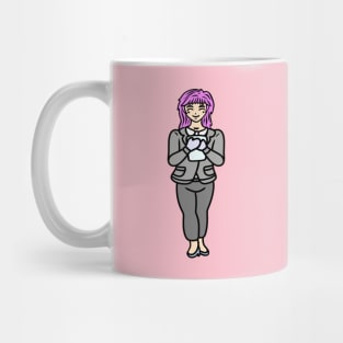 Cute office girl Mug